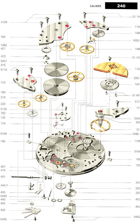 patek philippe watch line drawing|Patek Philippe clocks.